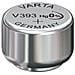 V393, Argento-Ossido, Button / coin, 1,55V, -10 - 65 C, -10 - 65 C, 5,4 mm (0.213")  - Foto miniatura 1
