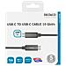 Cavo Deltaco Usb-c Superspeed, 1 M, Usb 3.1 Gen 2, 10 Gbps, 100 W, Spazio - Foto miniatura 2