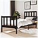 Giroletto Nero 75x190 cm Small Single in Legno Massello - Foto miniatura 1