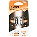 Lampadine Siluro Auto 3 Led 12v 10w Due Pezzi 41 Mm Illuminazione - Foto miniatura 1