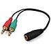 Cavo Cablexpert Da 3,5 Mm 4 Pin Maschio A Microfono Femmina Da 3,5 Mm Cca-418 - Foto miniatura 3