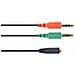 Cavo Cablexpert Da 3,5 Mm 4 Pin Maschio A Microfono Femmina Da 3,5 Mm Cca-418 - Foto miniatura 5