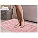 Tappeto Casa Bagno Cotone Spugna Morbida Tinta Unita Antiscivolo Sirio Rosa 55x130 Rosa - Foto miniatura 4