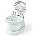 Sbatitore Manuale KAHM110CWT con Ciotola 2 Litri 5 Livelli Velocità + Turbo Potenza 200 W Colore Grigio/Bianco - Foto miniatura 6