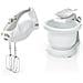 Sbatitore Manuale KAHM110CWT con Ciotola 2 Litri 5 Livelli Velocità + Turbo Potenza 200 W Colore Grigio/Bianco - Foto miniatura 7