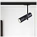 Faretto Per Binario Elti Moderno Alluminio Nero 1 Luce - Foto miniatura 4