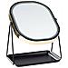 Specchio Per Make-up Led Dordogne Oro - Foto miniatura 4