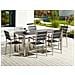 Set Da Giardino Alluminio Anodizzato Nero E Argento Vernio - Foto miniatura 1