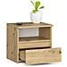 Comodino CL1, 1 cassetto, 40x35x40 cm, Colore Quercia Artisan - Foto miniatura 2