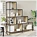 Libreria 4 Gradini Rovere Sonoma 139x33,5x149 Legno Multistrato - Foto miniatura 3
