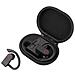 Auricolari Wireless Stereo Bluetooth 5.0 Running Edition Con Microfono, Nero / Rosso - Foto miniatura 3