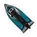 Fast&Furious 5040 Absolute Ferro a vapore 3000 W Nero, Grigio, Turchese - Foto miniatura 2