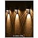 Faretto Led Pannello Solare Sensore Crepuscolare Applique Luce Calda 3 W - Foto miniatura 4
