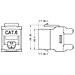 Frutto Keystone Rj45 Utp Cat. 6 180 Bianco - Foto miniatura 2