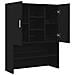 Mobile per Lavatrice Rovere Nero 70,5x25,5x90 cm - Foto miniatura 3
