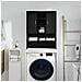 Mobile per Lavatrice Rovere Nero 70,5x25,5x90 cm - Foto miniatura 6