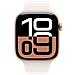 Watch Series 10 Serie 10 GPS + Cellular 46mm Cassa in Alluminio color Oro Rosa con Light Blush Sport Band - S /M - Foto miniatura 3