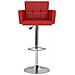 Lusso Casadino -  Sgabelli Da Bar 2 Pz Rossi In Similpelle - Foto miniatura 3