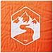 Materasso Campeggio Autogonfiabile Cuscini 1 Persona Arancio - Foto miniatura 3