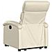 Lusso Casadino -  Poltrona Alzapersona Reclinabile Crema In Similpelle - Foto miniatura 3