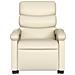 Lusso Casadino -  Poltrona Alzapersona Reclinabile Crema In Similpelle - Foto miniatura 7