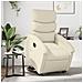 Lusso Casadino -  Poltrona Alzapersona Reclinabile Crema In Similpelle - Foto miniatura 8