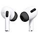 Airpods Pro: Cuscinetti Auricolari In Silicone Bianchi (3 Paia) - Taglie S /m /l Black - Foto miniatura 4