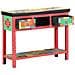 Tavolo Consolle Colorato 100x30x75 cm in Legno Massello di Mango - Foto miniatura 1