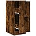 Armadietto da Farmacia Rovere Fumo 30x41x77,5 cm in Truciolato - Foto miniatura 1