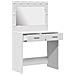 Tavolo da trucco con luci LED - Bianco, 78.5 x 41 x 135 cm - Foto miniatura 4