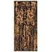Mobile per scarpe Marrone 80 x 39 x 180 cm Legno multistrato - Foto miniatura 6