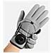 Guanti Invernali Da Ciclismo Sportivo Con Manopola - Impermeabili, Foderati In Pile, Compatibili Con Touchscreen Grey - Foto miniatura 4