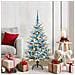 Albero di Natale artificiale preilluminato con set di palline - Foto miniatura 2