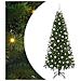 Albero di Natale artificiale con 300 LED Verde 180 cm PE e PVC - Foto miniatura 1