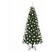 Albero di Natale artificiale con 300 LED Verde 180 cm PE e PVC - Foto miniatura 3