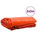 Telo 650g / m² Arancione 2 x 3 m Tela con rivestimento in PVC - Foto miniatura 2