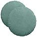 Cuscini per Seduta 2 pcs Verde Mare Ø 40 x 13 cm Velluto - Foto miniatura 1