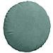 Cuscini per Seduta 2 pcs Verde Mare Ø 40 x 13 cm Velluto - Foto miniatura 5