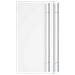 Maniglia per Armadio 2 pcs Argento 900 mm Acciaio inossidabile - Foto miniatura 6