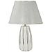 Lampada Da Tavolo Emmi Argento In Ceramica Ø30×45 Cm - Foto miniatura 1