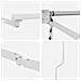 Struttura della tenda elettrica retrattile Bianco 3,5 x 2 m - Foto miniatura 5