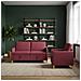 Set di Divani con Storage 2 pcs Rosso Vino Poliestere - Foto miniatura 2