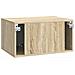 Mobile Porta TV da Muro Rovere Sonoma 59,5 x 41 x 30 cm - Foto miniatura 6