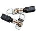 Spazzole di carbone per Bosch UBH 3/24 SE - 6,3 x 6,3 x 11,5 mm - coppia - Foto miniatura 2