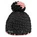 Cappello Web Big Pon Unica Nero - Foto miniatura 2