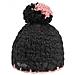 Cappello Web Big Pon Unica Nero - Foto miniatura 1