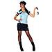 Costume Poliziotto Donna M / L - Foto miniatura 1