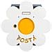 Frontale ""margherita"" Per Cassetta Postale ""mia"" Color Bianco - 08miaplmarghebi - Foto miniatura 1