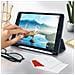 Custodia Ipad 9 2021 Ipad 8 2020 Ipad 7 2019 Supporto Tastiera Grigio - Foto miniatura 3