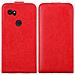 Custodia Compatibile Con Google Pixel 2 Xl In Rosso Mela - Coperchio Protettivo In Design Flip Con Chiusura Magnetica - Foto miniatura 10